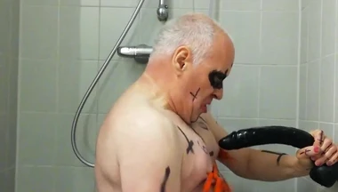 Satan Slave Takes a Delicious Urine Enema