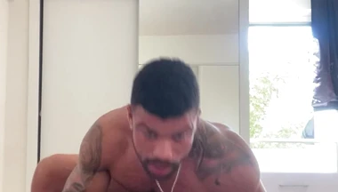 Strong man fucks naughty little bottom